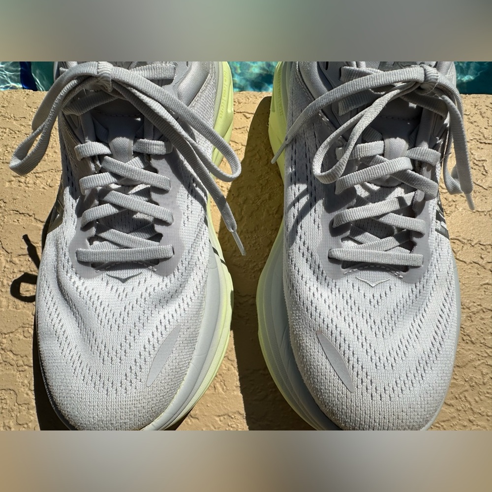 Hoka One One Bondi 8 Nimbus Cloud Running Shoes Women’s Size 8 in Extra VGC - Picture 8 of 15